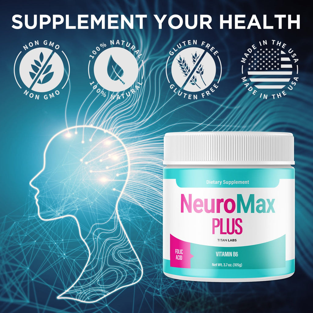 Neurosave Powder (3 Pack) Neuro Max Powder All Natural Brain Support Formula NeuroMax 9 ...