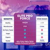 Image of (2 Pack) Elite Pro Force Gummy Male Support Supplement EliteProForce 120 Gummies