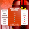 Image of (2 Pack) King's Sugar Defender Blood Support Drops Vitamin Supplement 60 Servs