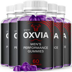 Oxvia Male Gummies Advanced Formula Vitamin Supplement (5 Pack-300 Gummies)