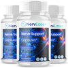 Image of (3 Pack) Nervease Nerve Support Supplement Nerve Ease+ 180 Capsules
