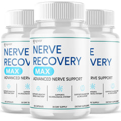 (3 Pack) Nerve Recovery Max Formula All Natural Supplement 180 Capsule