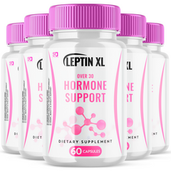 Leptin XL Hormone Support Advanced Vitamin Supplement 300 Capsules (5 Pack)