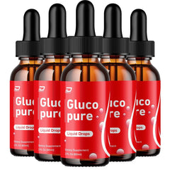 Gluco Pure Drops Healthy Blood Support Formula (5 Pack)