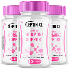 Leptin XL Hormone Support Advanced Vitamin Supplement 180 Capsules (3 Pack)