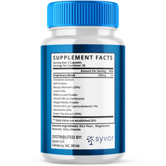 Alphacur Advanced Nerve Supplement Pills Support Formula120 Capsules