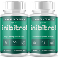 Inibitro Natural Energy & Fitness Support Vitamin Inibitrol 120 Capsules (2 Pack)