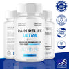 Image of (3 Pack) Pain Relief Ultra Formula Natural Max Supplement 180 Capsules