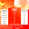 Image of (3 Pack) Mars Men Male Support Supplement Advanced Formula MarsMen 180 Capsules