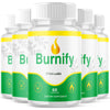 Image of (5 Pack) Burnify Pills Advanced Energy & Fitness Vitamin Supplement 300 Capsules