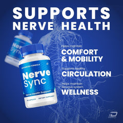 (5 Pack) Nerve Sync Capsules – NerveSync All Natural Glycogen Support 300 Capsules
