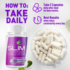 Image of (2 Pack) Slim Metrix Advanced Energy & Fitness Formula SlimMetrix 120 Capsules