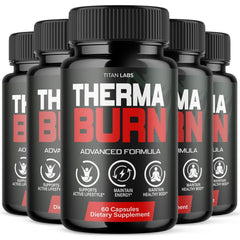 (5 Pack) Therma Burn Advanced Energy & Fitness Supplement ThermaBurn 300 Capsule