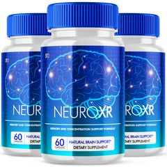Neuro XR Advanced Concentration Brain Support Supplement (3 Pack - 180 Capsules)