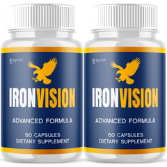 (2 Pack) Iron Vision Pills Support Healthy Eye Function IronVision 120 Capsules