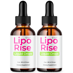 (2 Pack) Lipo Rise Drops Advanced Health & Fitness Supplement LipoRise 60 Serves