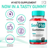 Image of Senflo Digestive Support Gummies Advanced Gut Health Balance Supplement (5 Pack-300 Gums)