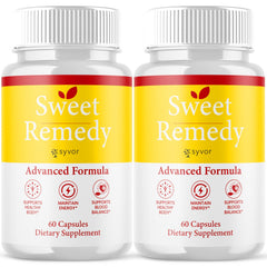 (2 Pack) Sweet Remedy Advanced Blood Support Supplement SweetRemedy 120 Capsules