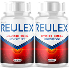 (2 Pack) Reulex Advanced Joints Support Formula Reulex Supplement 120 Capsules