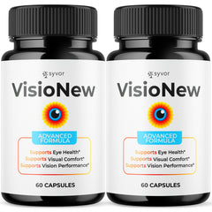 (2 Pack) VisioNew Advanced Eye Vision Support Visio New Supplement 120 Capsules