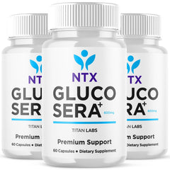 (3 Pack) Gluco Sera+ Advanced Blood Health Support Supplement GlucoSera+ 180Caps