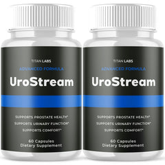 (2 Pack) Urostream Prostate & Bladder Support Supplement Uro Stream 120 Capsules