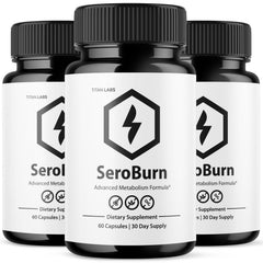 (3 Pack) SeroBurn Advanced Energy & Fitness Formula Vitamin Sero Burn 180 Caps