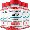 Image of LeanWell Keto ACV Gummies 1000MG LeanWell Formula Vitamin (5 Pack-300 Gummies)