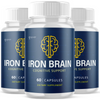 Image of Iron Brain All Natural Formula Brain Supplement (3 Pack - 180 Capsules)