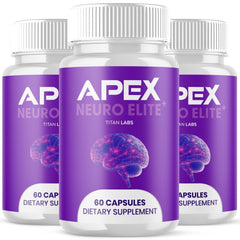 (3 Pack) Apex Neuro Elite Nerve Support Supplement ApexNeuro 180 Caps