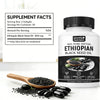 Image of (3 Pack) Ethiopian Black Seed Oil Softgels |4.64% Thymoquinone |Gluten-Free, 180 Capsules
