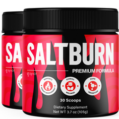Saltburn Powder For Weight Management & Fitness, Salt burn 60 Servings (2 Pack)