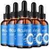 Image of (5 Pack) Oculear Drops Advanced Support Healthy Eye Vision Ocu Lear 150 Servings