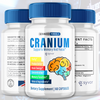 Image of Cranium Advanced Formula Supplement Brain Health Support (3 Pack-180 Capsules)