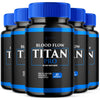 Image of Blood Flow Titan Pro for Men Advanced Blood Support Vitamin Supplement 300ct