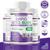 Image of (3 Pack) Rapid Keto Burn Advanced Formula Energy & Fitness Supplement 180 Capsules