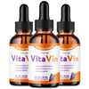 Image of (3 Pack) Vita Vin Male Support Drops Advanced VitaVin Supplement 90 Servings