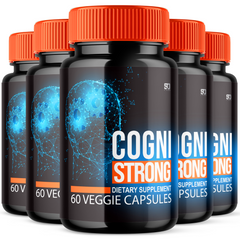 Cogni Strong Pills, CogniStrong Brain Health 300 Capsules (5 Pack)
