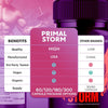 Image of (3 Pack) Primal Storm Advanced Male Support Supplement PrimalStorm 180 Capsules