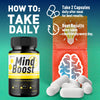 Image of (2 Pack) Mind Boost All Natural Brain Supplement MindBoost 120 Capsule