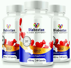 (3 Pack) Diabextan Supplement 180 Capsules - ARMOLEY
