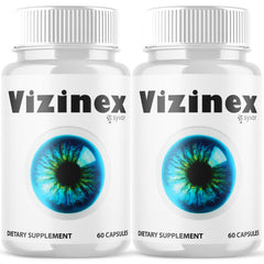 (2 Pack) Vizinex Advanced Support For Healthy Eye Vision Vizi Nex 120 Capsules