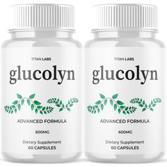 (2 Pack) Glucolyn Blood Balance Advanced Support Glycogen Vitamin 120 Capsule