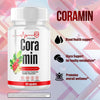 Image of (5 Pack) Coramin Pills Advanced Blood Support Supplement Cora Min 300 Capsules