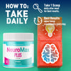 Image of (1 Pack) Neuro Max Powder All Natural Brain Support Formula NeuroMax 30 Servings