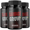 Image of (3 Pack) Savage Grow Advanced Male Support Pills SavageGrow Vitamin 180 Capsules