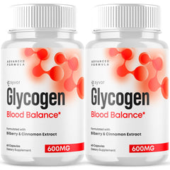 (2 Pack) Glycogen Blood Balance Advanced Blood Support Formula Supplement 120 Ct