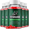 Image of (5 Pack) Titanwood Gummy Advanced Male Support Supplement Titan Wood 300 Gummies