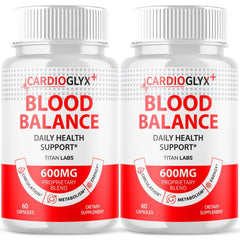 (2 Pack) Cardioglyx Advanced Blood Support Supplement Cardio Glyx 120 Capsules
