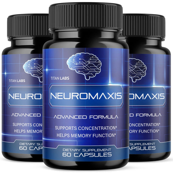 Neuro Code Supplement (3 Pack) Neuromaxis Natural Brain Supplement Neuro Maxis 180 Capsules ...